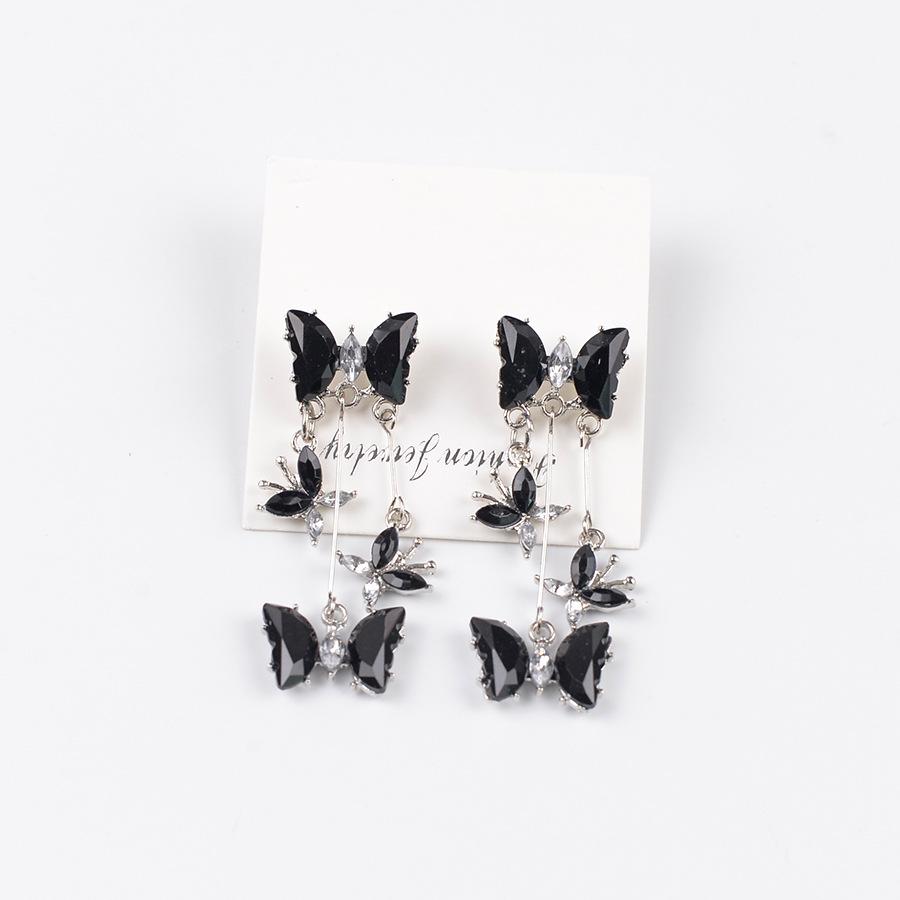 

Серьги-кисточки с бабочками для женщин, Нежные танцующие бабочки, Легкая роскошь, Крутые и высококлассные модные ювелирные изделия в подарок