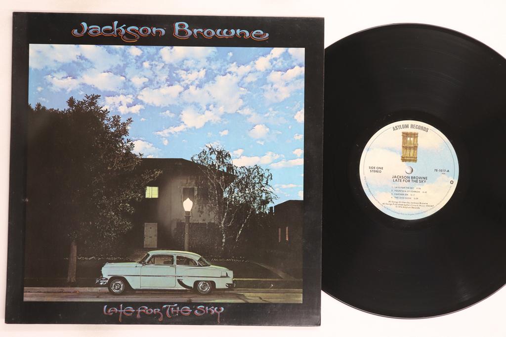 LP Record JACKSON BROWNE - Late For The Sky 7E1017 ASYLUM 1976 US Rock Used