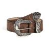 Vintage PU Leather Waistband Versatile Cowgirl Waist Belt Luxury Jeans Belt