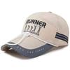 Men's Golf Themed "Take The Curve" Runner Baseball Cap, Quick Dry Reflective Adjustable Sports Sun Hat, Breathable Outdoor Golf Running Hat for Men