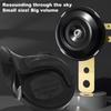125db 12V Electric Snail Air Horn Waterproof Motorcycle Microphone Wireless Marine Air Horn Car Modification Accessories