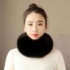 Celebrity Winter Fur Collar Scarf: Versatile Neck Warmer for Men & Women