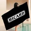 R-Ricard-S LOGO Microfiber Beach Towel Absorbent Quick Dry Soft Yoga Swimming Resort Mountain Climbing Towel