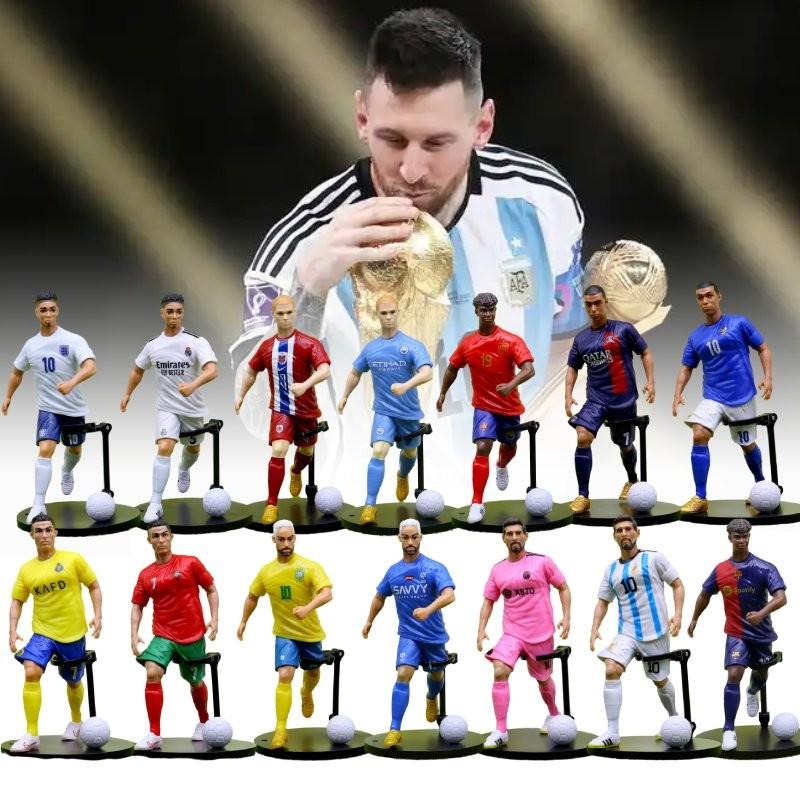 19cm PVC Fußballstar Figur Sammlerstück Perfektes Geschenk Für Fußballfans Und Heimdekoration
