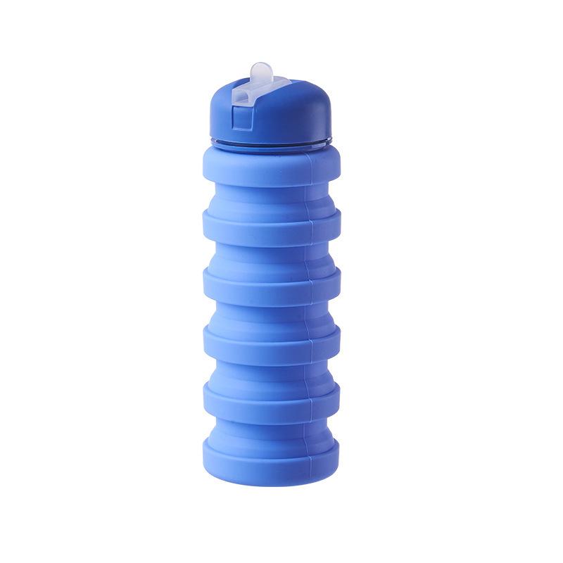 480Ml Creative Silicone Folding Cup Pot, Running Fitness Portable Water Cup, Outdoor Sports Water Cup