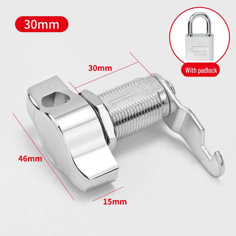 Schlüsselloses Nockenschloss für Kleiderschränke, Studentenschränke und Briefkästen