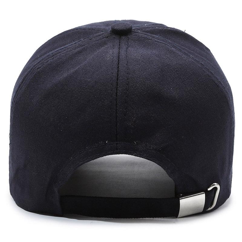 Pánská kšiltovka se sluneční clonou, Módní ležérní klobouk proti slunci s kovovým štítkem, Kšiltovka s prodlouženým kšiltem