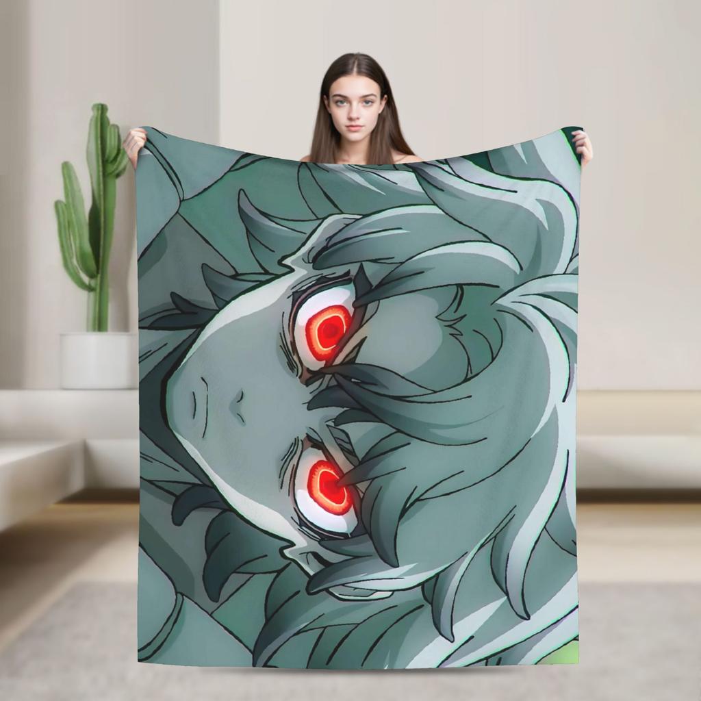 Gachiakuta Manga Rudo Decke Qualität Warm Weich Überwurfdecke Winter Flugzeugreise Wohnzimmer Lustige Tagesdecke