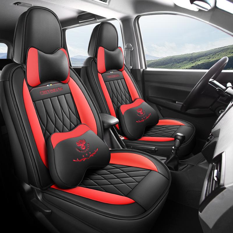 2025 Premium Leather Seat Covers for Wuling Rongguang V Seven-Seater