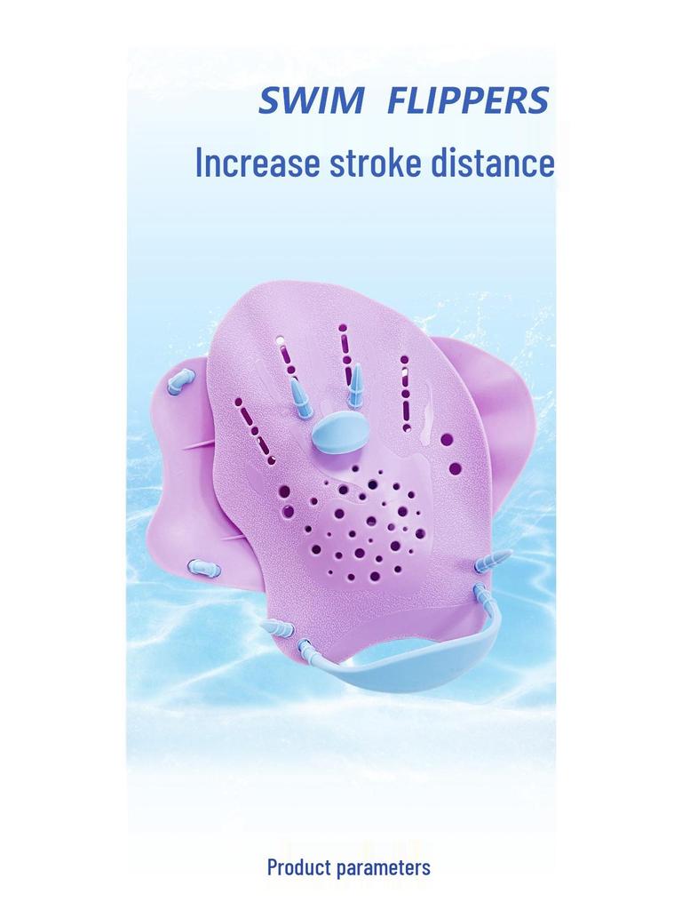 Freestyle Swimming Hand Paddles for Adults & Kids - Stroke Training Aid