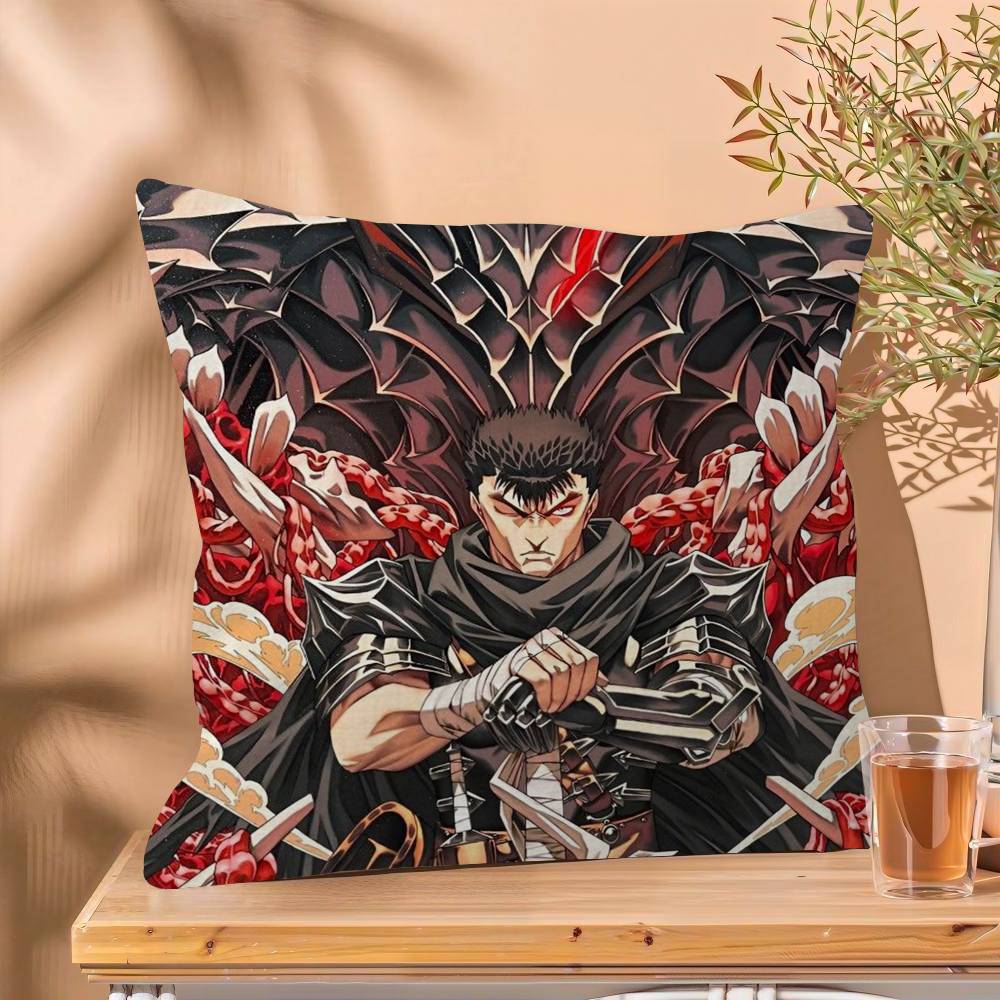 Berserk Japanese Anime pillow cover sofa cushion cover home room decoration children gift