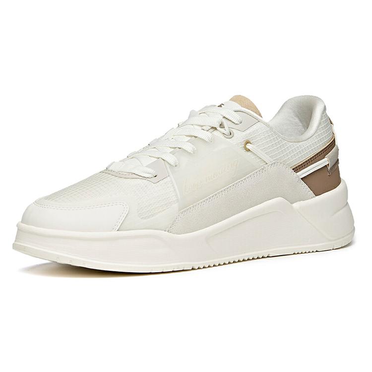 Anta Life Collection Low Top Skateboard Shoes Men's White Gray 912128820-3