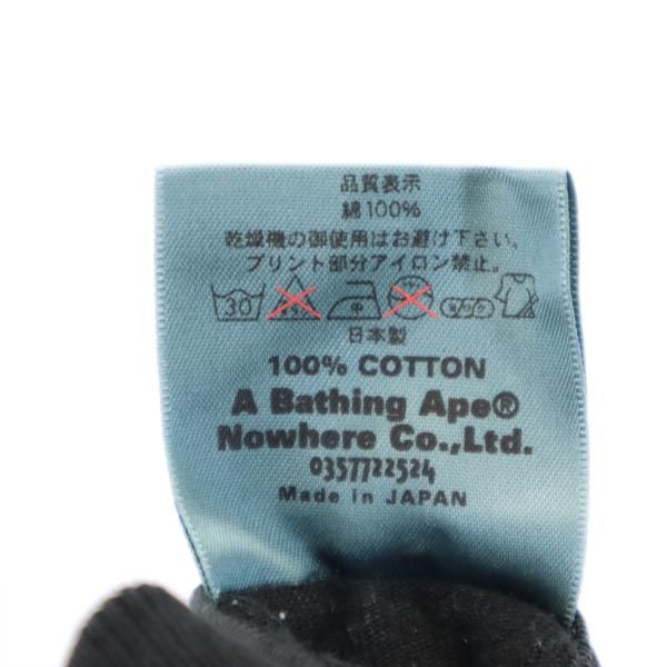 A BATHING APE Print Long sleeve T-shirt S Long sleeve T-shirt Men's Used