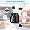 Air Fryers Accessories Skewer Rack Metal Holder Silicone Mat Cake Barrels Pizza Pans Air Fryers Baking Supply for Air Fryers