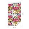 Graffiti wallpaper in various colors for living room and bedroom 50x1000