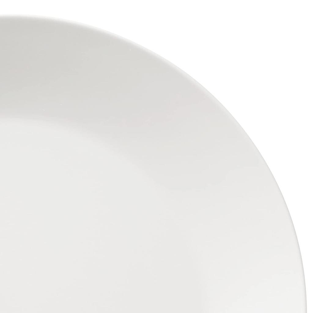 Noritake Rizo Forte White Bone Plate, 27cm, China, 93720/4955