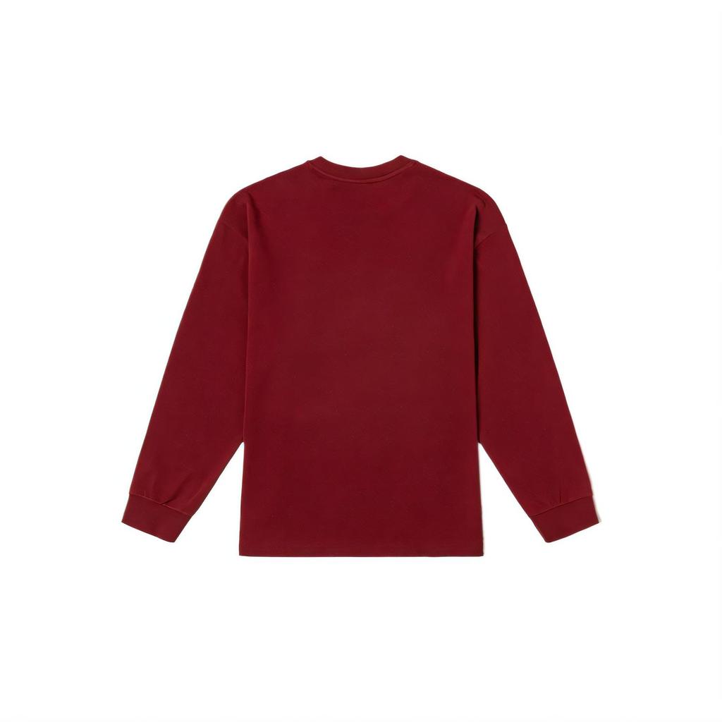 Vans Long Sleeve T-Shirt Year Of The Snake Comfortable Soft Versatile Unisex Tops Red VN000P39BQS