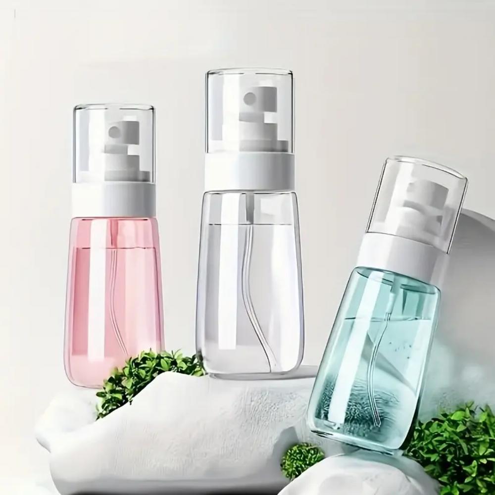 3-piece small spray bottle travel set - Fine Mist Mini empty spray bottle - suitable for ter, facial and hair spray