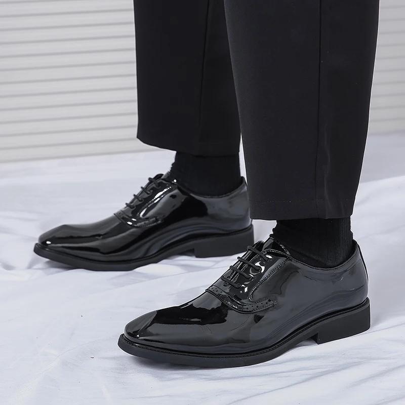 Luxury Brand Green Loafer Shoes Mens Formal Shoes British Style Dress Shoes High Quality Work Casual Leather Oxfords Mocassins