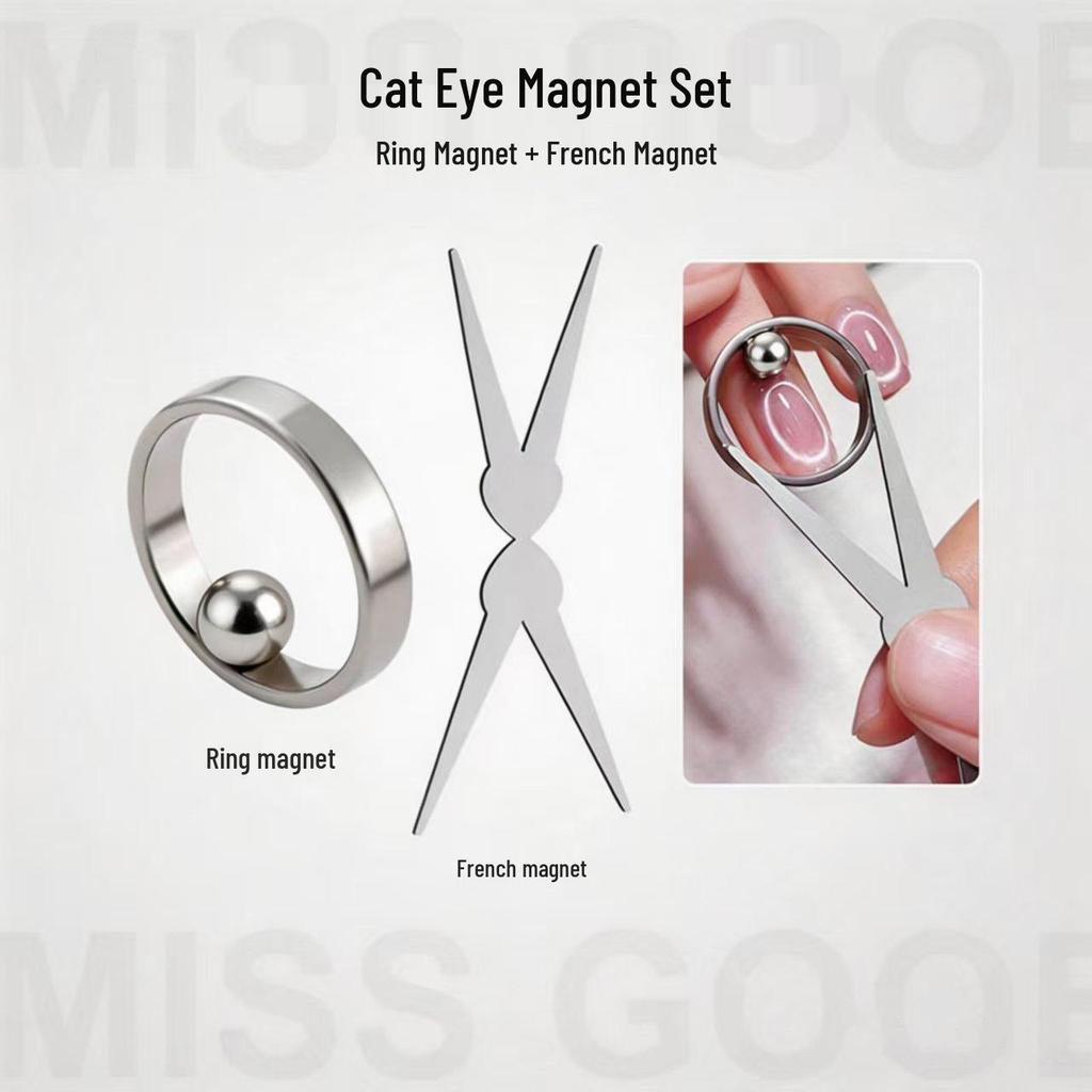 Super Strong Cat Eye Nail Art Magnet for Gel Polish