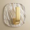 4Pcs Acrylic Punch-Free Wall Hanging Hooks  Kitchen Spoon, Rag, Small Utensil Arrangement