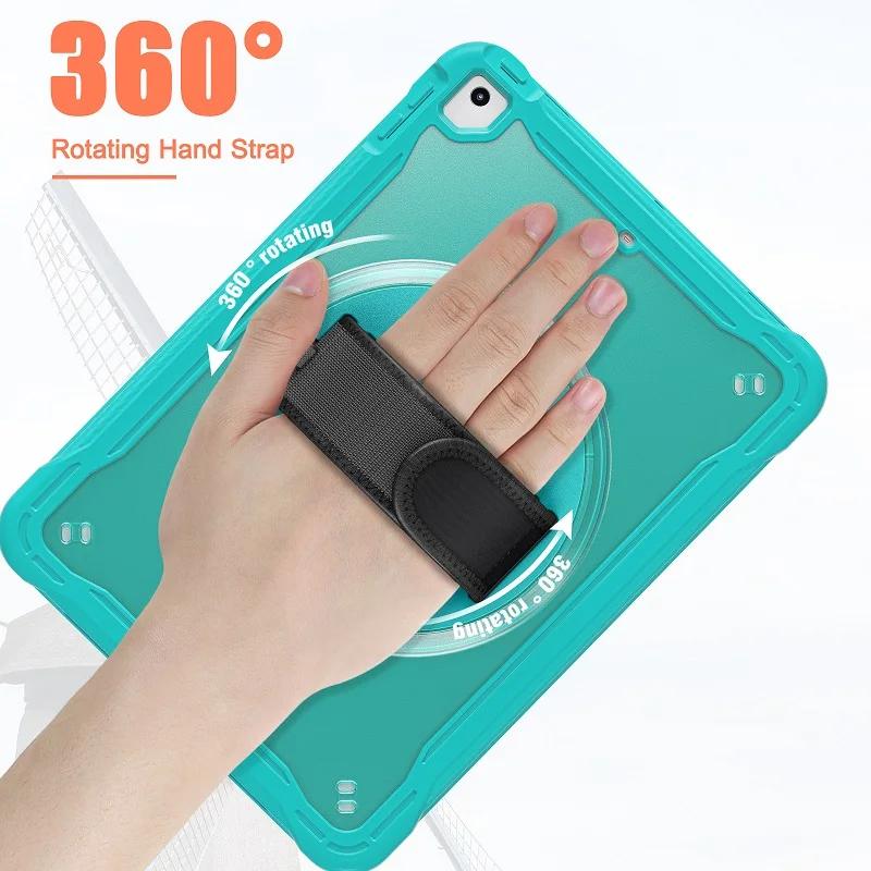Shockproof Case for iPad 9.7 iPad 5th 6th Tablet Cover iPad A1822 A1823 A1893 A1954 Kickstand Handle Strap Para Funda