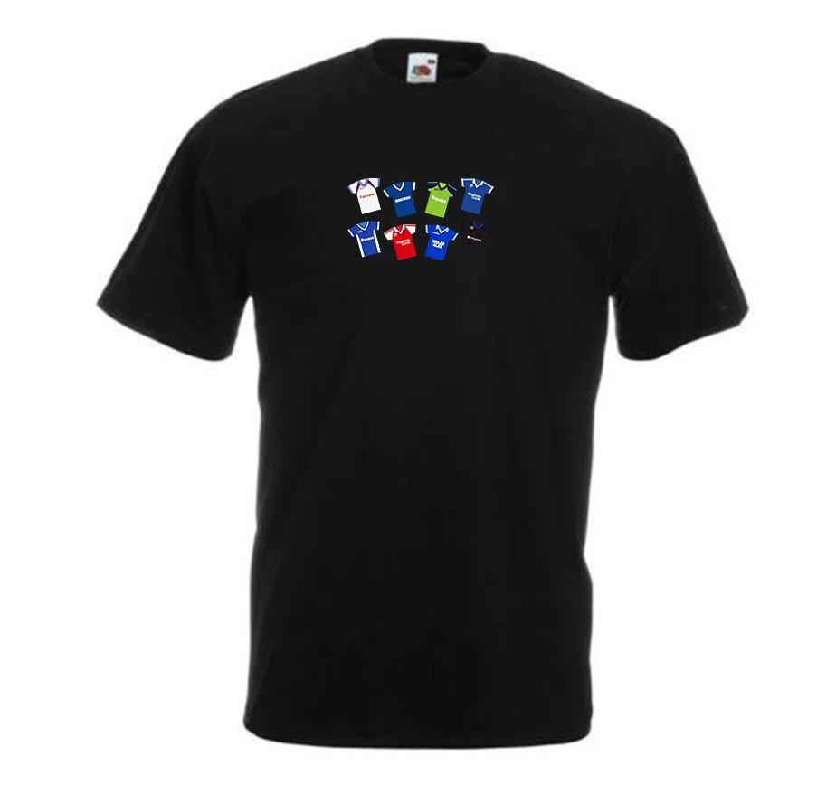 Peterborough Retro Kits Black T-Shirt Adult tshirt Great Gift Classic Kits M