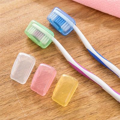 Custodia colorata per spazzolino da denti da viaggio portatile da 5 pezzi/set