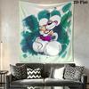 diddl Wall Tapestry Aesthetic Wall Hanging Printed Fabric Blanket Decorative Tapestries for Bedroom Living Room Home Decor