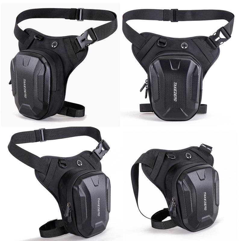 Motorcycle Drop Leg Bag Waterproof Outdoor Fanny Pack Large Capacity Motorcycle Leg Side Bag for Outdoor Sports Ride