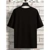 European Size Summer Trend Imaginative Alien And UFO Print Short Sleeve Round Neck T-shirt For Sports, Leisurewear For Big And Tall Guys