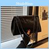 2023 Winter New Fashion Street Style Retro Shoulder Crossbody Bag For Women Large Capacity Black Color