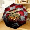 Football Club Eagle Umbrella 8-Frame for Travel, camping, Casual Lightweight Portable Umbrella, Essential for every family Holidays Gift