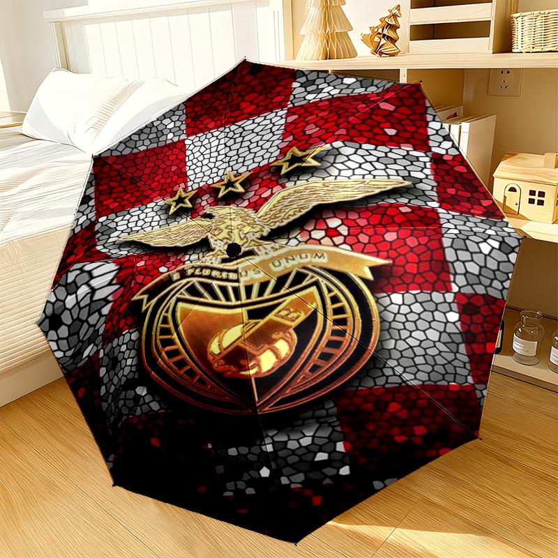 Football Club Eagle Umbrella 8-Frame for Travel, camping, Casual Lightweight Portable Umbrella, Essential for every family Holidays Gift