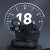 T40 Ear Hook Wireless Earphone IPX6 Waterproof Hands-free Touch Control Bending Sports Earbuds - Bla