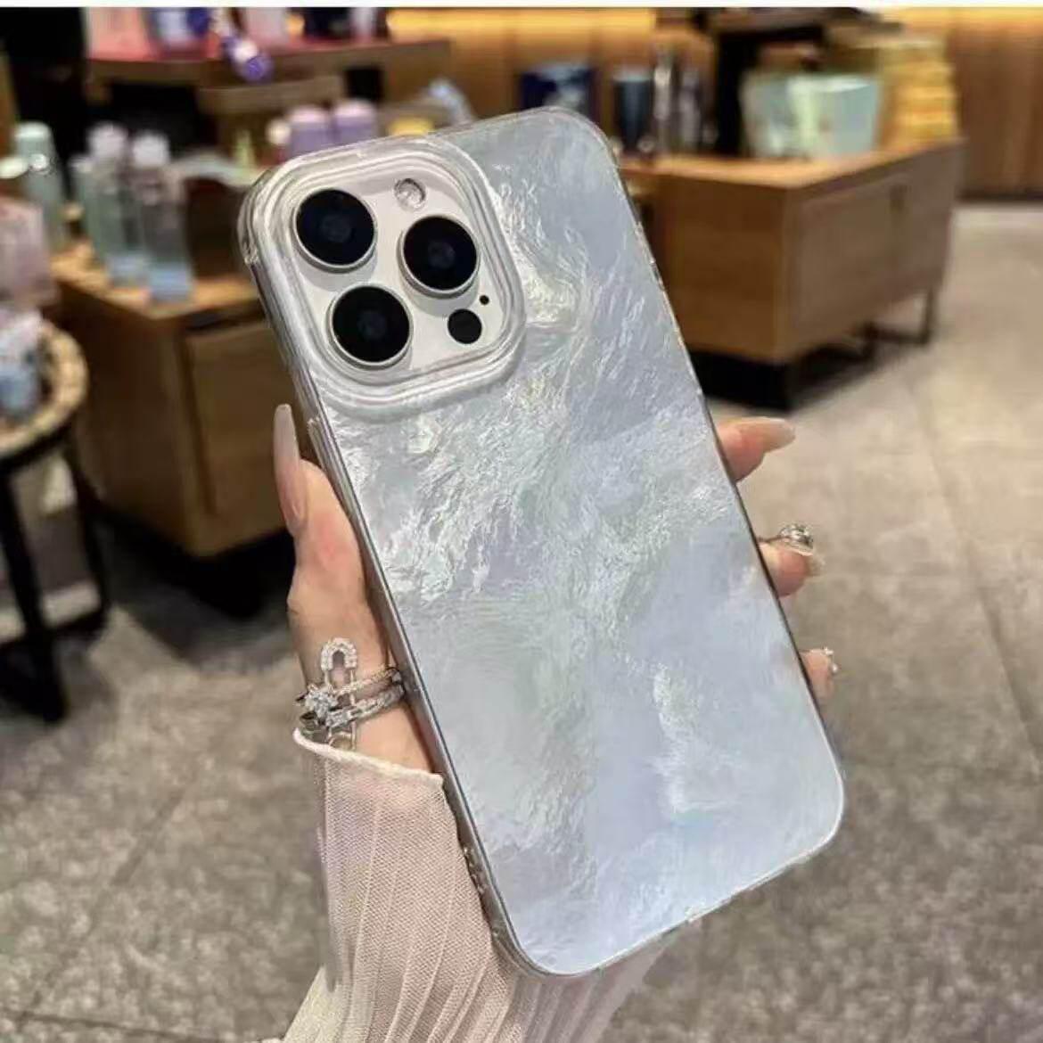 

Glacier Pattern Cartoon iPhone Case for Models 11 Pro Max to 17 iPhone 11 Pro Max