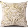 Tarot Card God Sun Face Pillowcase Moon Pillowcase Decoration Living Room bedroom sofa Bed Home Decor Car Cushion decoration
