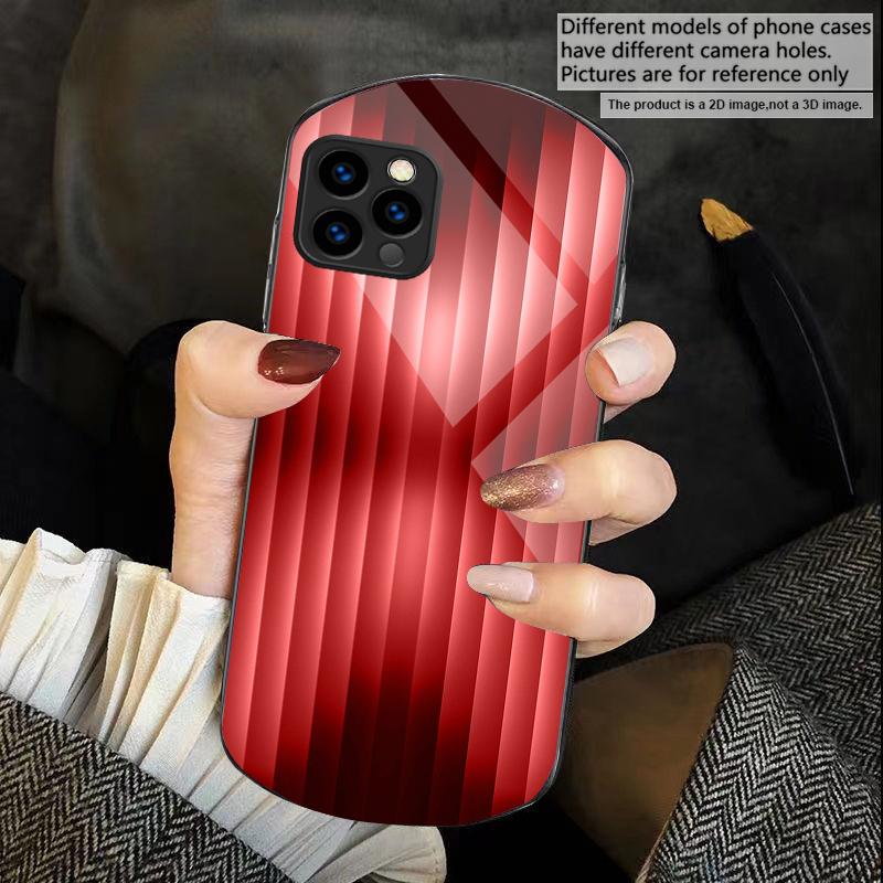 

Brown delicate gradient For iPhone 17 16 15 14 Pro 13 Plus 12 mini 11 Pro Max XR X S 7 8 Elliptical Tempered Glass Phone Case iPhone 15 Pro Max