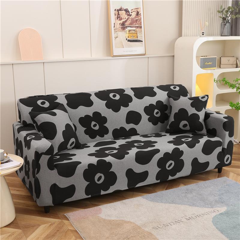 Stretch Sofa Slipcover Spandex Sofa Cover For Living Room Elastic Sofa Towel Furniture Protector Chair Couch Cover L-Shape Cover