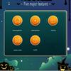Halloween Decorative Window Stickers, Cute  Pumpkin Glass Stickers, Window Dressing, Festive Atmosphere