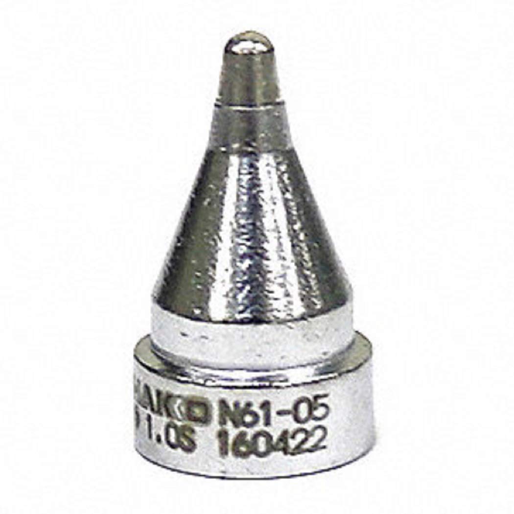 

Hakko N6105 N61-05 DeSoldering Nozzle, Silver, 1.0mm