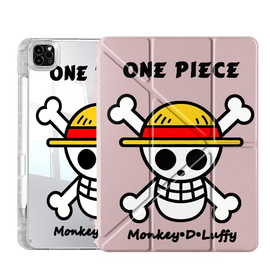 Custodia per Tablet con Logo One Piece Luffy per iPad Pro 2025 Mini 6 7 Pro 11a 10a 9a 8a 7a 12.9 pollici Air 4 5 M3 M2 1 2 M4 11 pollici