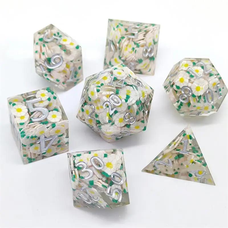 

Новинка, горячая ForDND Dice, светящиеся игральные кости-бабочки для настольных игр Dungeons & Dragons, ролевая игра, обучающий бар для математики, игра KTV