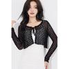 Women's Summer Hollow Knit Cardigan