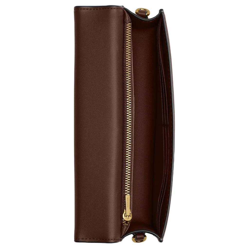 Coach Essential 21 Gold Metal Fastening Crossbody Shoulder Bag Small Women Bags Maple CW586-B4MPL