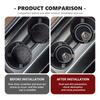 2Pcs Car Cup Mat Anti-Slip Drink Coaster Auto Interior Cup Holder Pad For Volvo V50 S60 XC60 S40 XC40 XC90 V60 S80 S90 V70 XC70 NS0