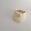 Anti-UV Baby Straw Caps Empty Top Visor Cap Trendy Bow Straw Hat  Kids