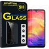Screen Protector - VCOMP - Xiaomi Redmi Note 7/7 Pro - Tempered Glass - Pack of 2 - Scratch-resistant