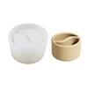 Silicone Planter Mold Taichi Shape for Handmade Flower Pots Pen Holder Molds Resin Crafts Clay Molds DIY Hand Craf