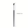 Angled Eyebrow Brush with Nylon Bristles - Precision Tip for Sharp Definition, Oval Shape Ideal for Makeup Application Tools